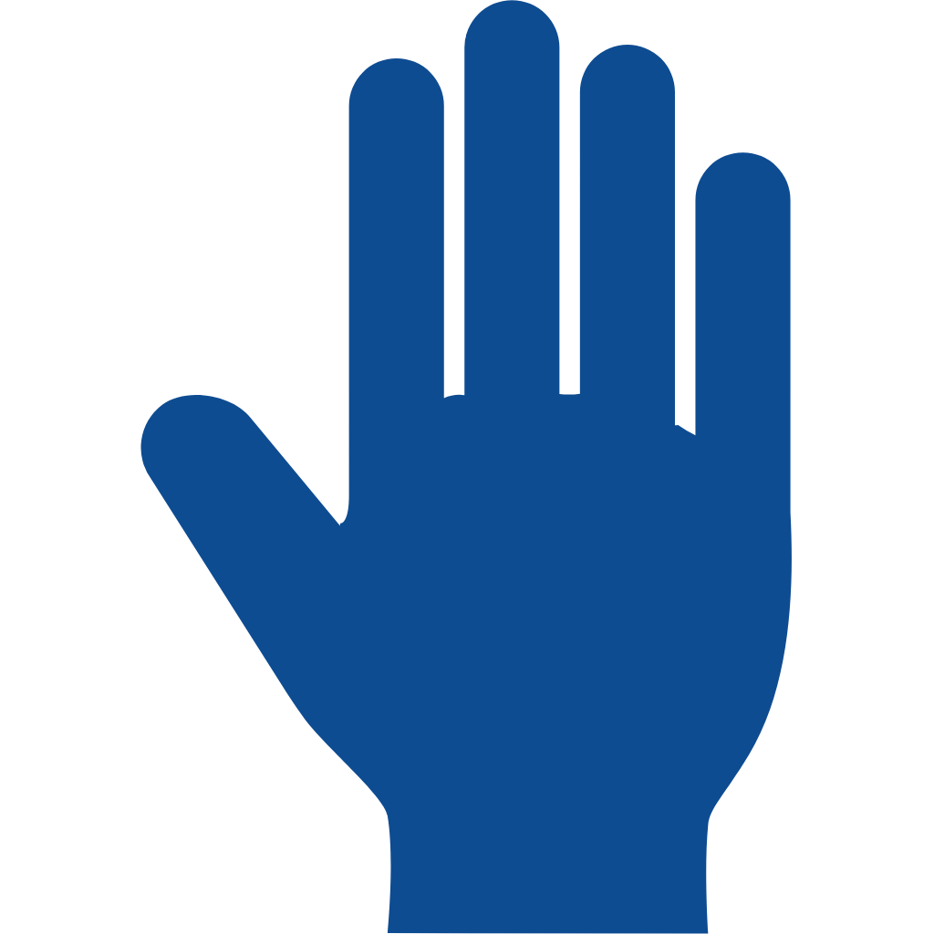 hand midnight blue